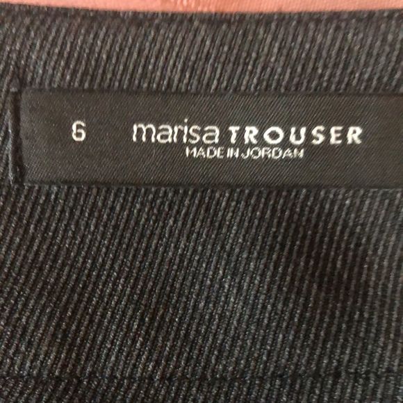 Ann Taylor loft charcoal Marisa trouser sz 6 / four pockets/ zipper/ belt loops - Picture 8 of 14